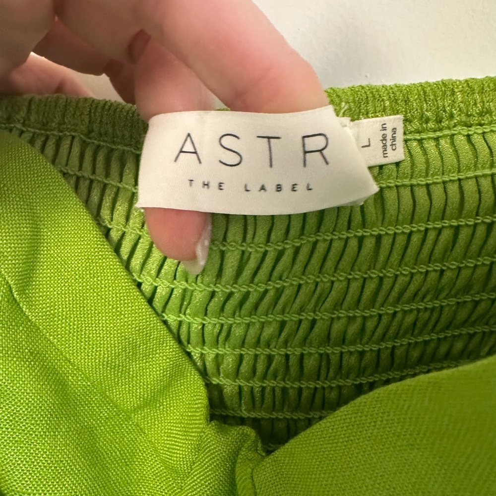 Revolve! Astr The Label Estella Corset Midi Dress in Avacado - Picture 8 of 13